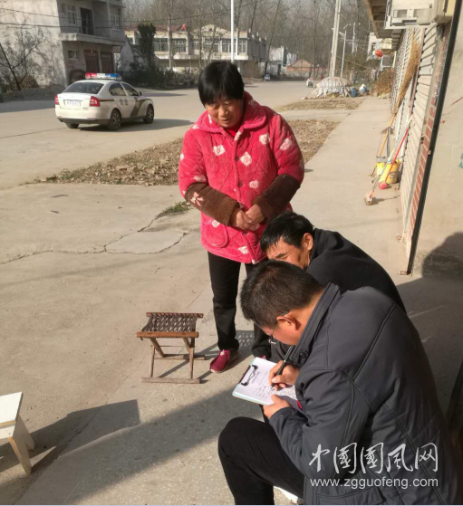 渠溝司法所開展春節(jié)前社區(qū)服刑人員 走訪入戶活動