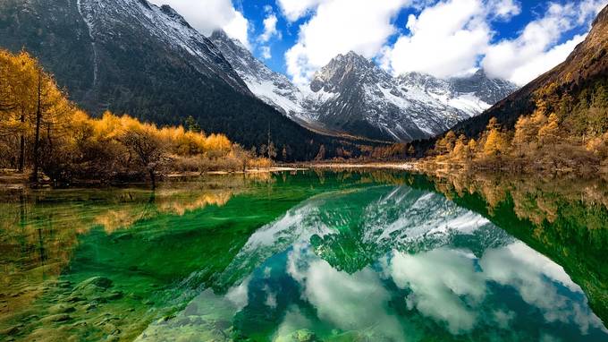 畢棚溝美景