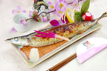 日式考秋刀魚