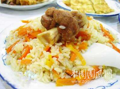 新疆絕世美味腿把子抓飯