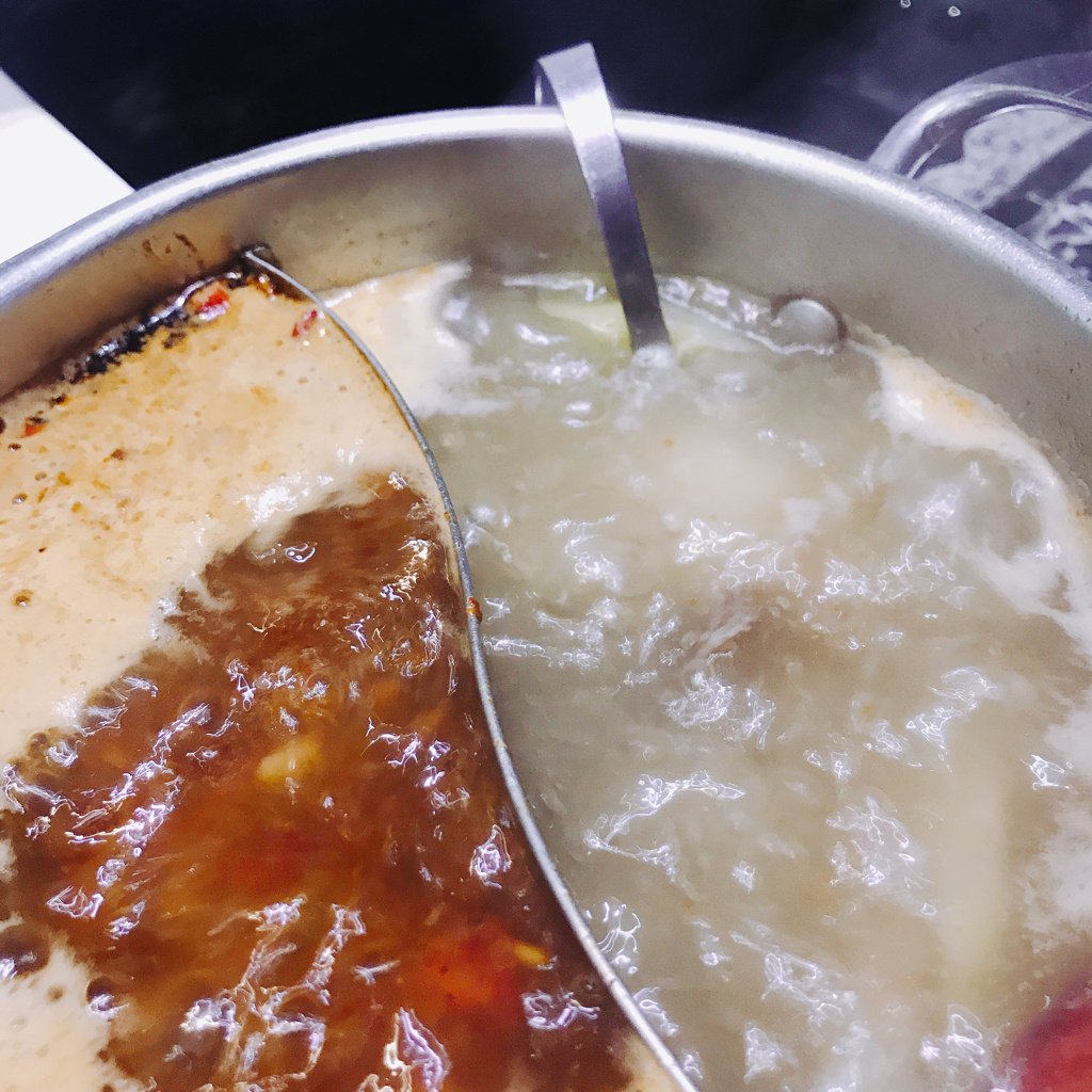 冒著仙氣兒的火鍋店