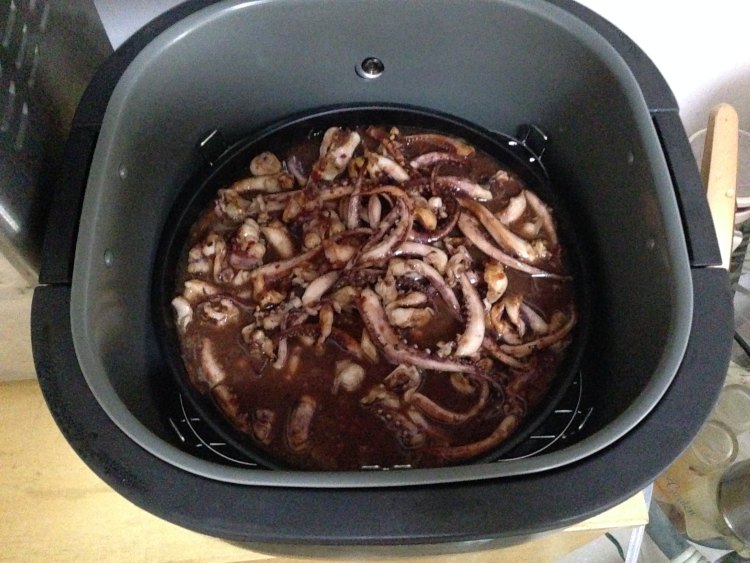 【手工美食】炸鍋版鐵板魷魚(yú)的做法步驟8