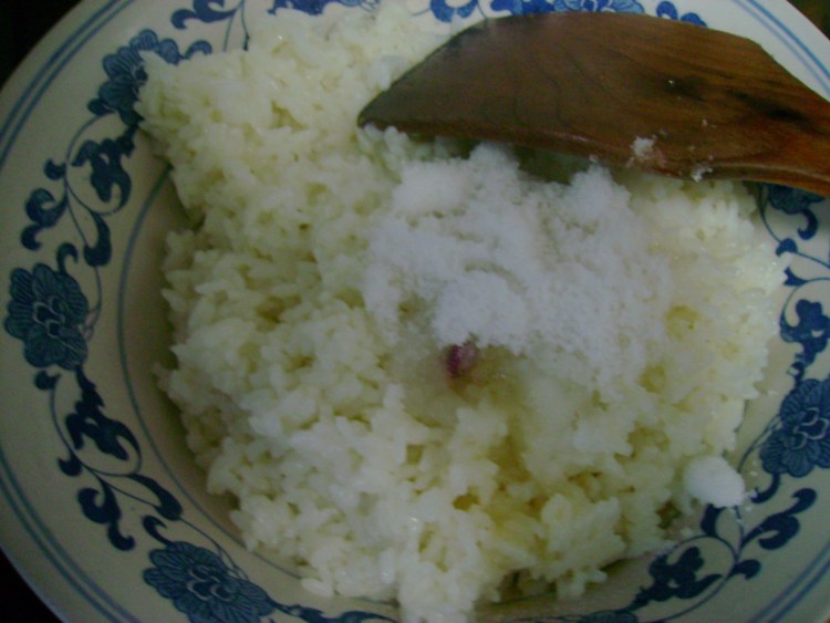 鮮蝦飯團的做法步驟6