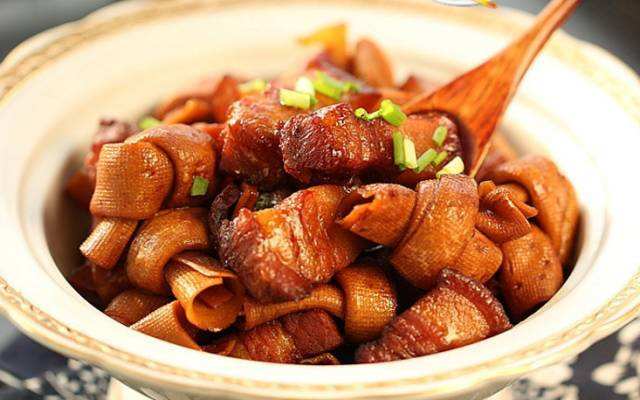 家常千張結(jié)燒肉做法