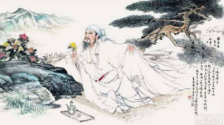 詩(shī)人與酒之 陶淵明&mdash;&mdash;靖節(jié)歸來(lái)酒中尋