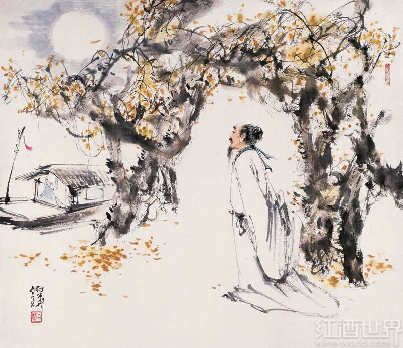 詩人與酒之 白居易&mdash;&mdash;酒逢知己千杯少