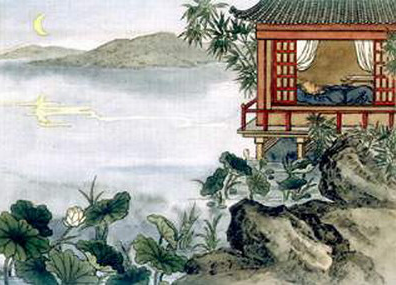 《夏日蘭亭懷辛大》