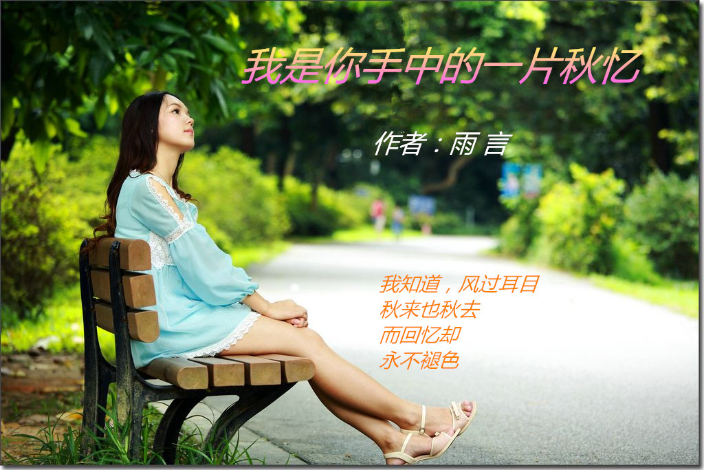  我是你手中的一片秋憶（作者：雨言）