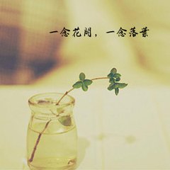 一念花開(kāi) 一念落葉