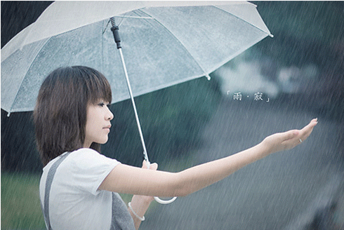 借雨生情