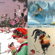 四大名繡(依次:湘，蘇，粵，蜀)