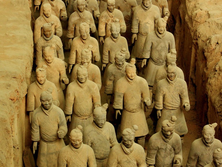秦兵馬俑