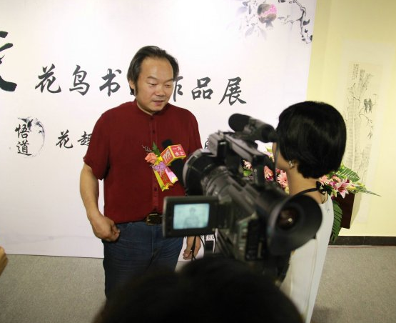 花鳥書畫家白金堯作品