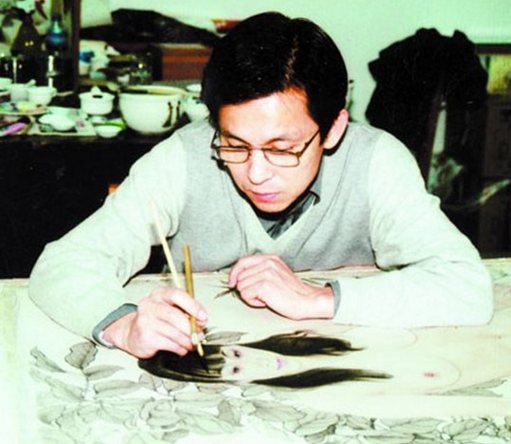 著名國畫家何家英作品